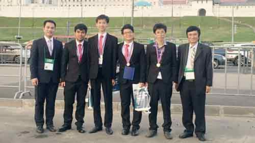 Four medals for students at Int’l Olympiad in Russia