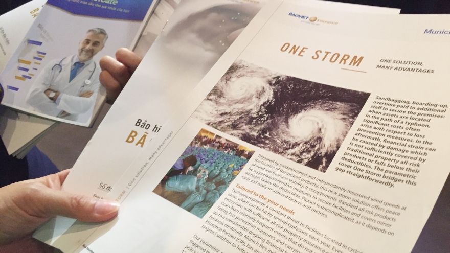 New “One Storm” insurance protects against typhoons