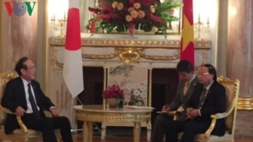 Vietnamese official greets Japanese Credit Saison leader