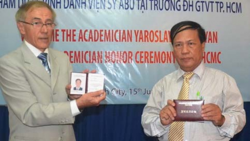 Vietnamese named research academic in Ukraine