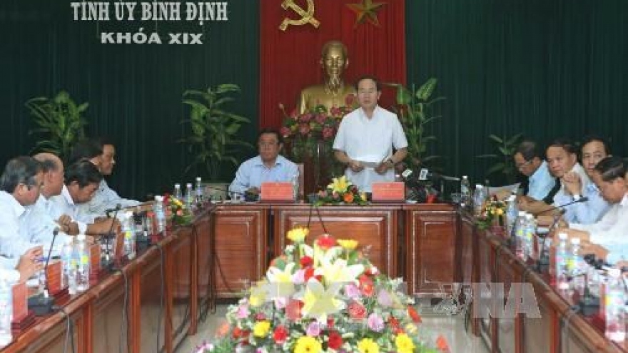 Binh Dinh should transform into marine-based economic hub: President