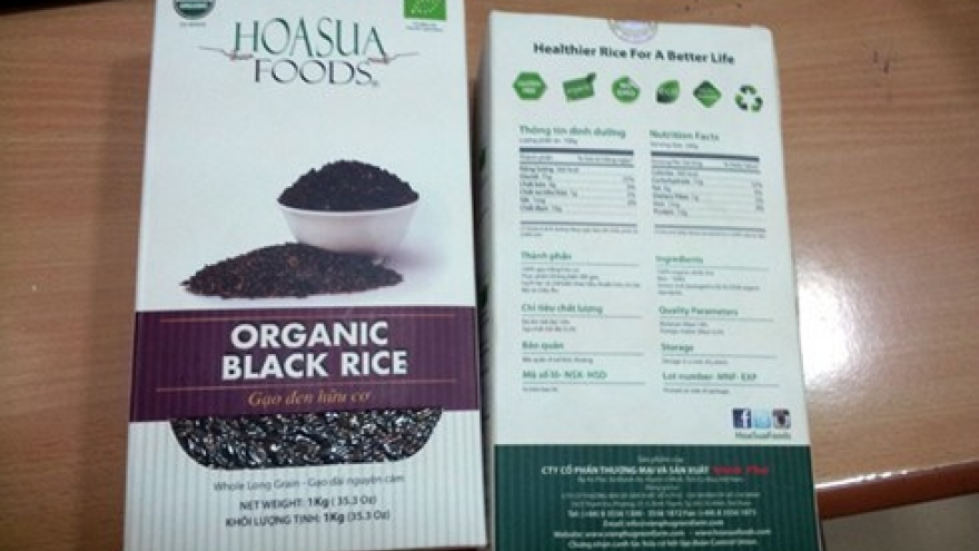 Vietnam’s organic rice sold at high price in US
