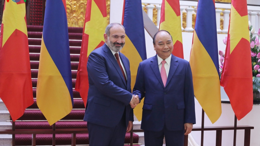 Vietnam, Armenia hold high-level talks