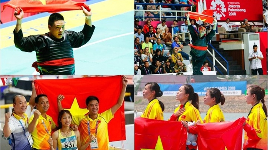 Vietnam athletes win gold medals at ASIAD 2018