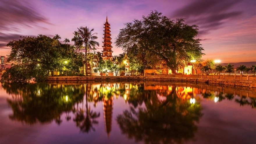 Famous pagodas in capital city