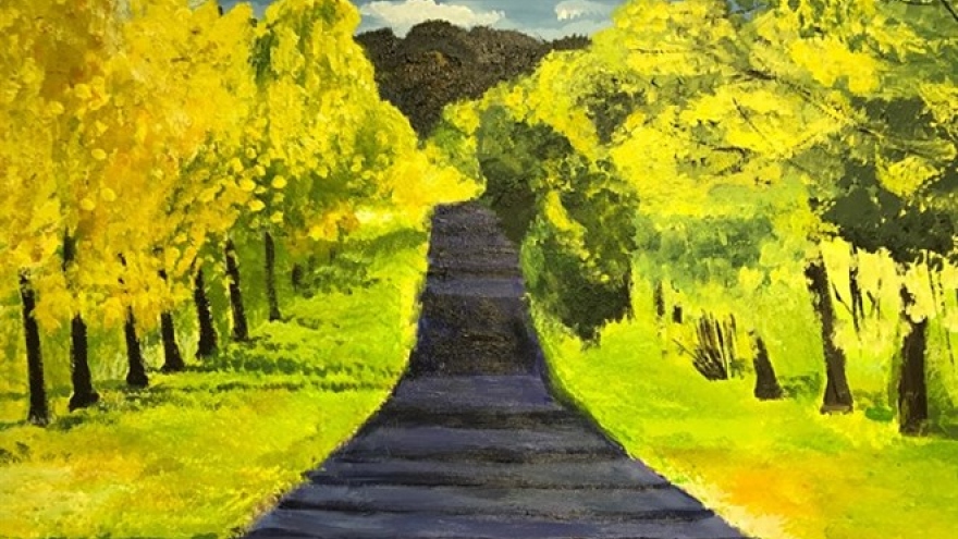 Autistic artists display rich souls in painting