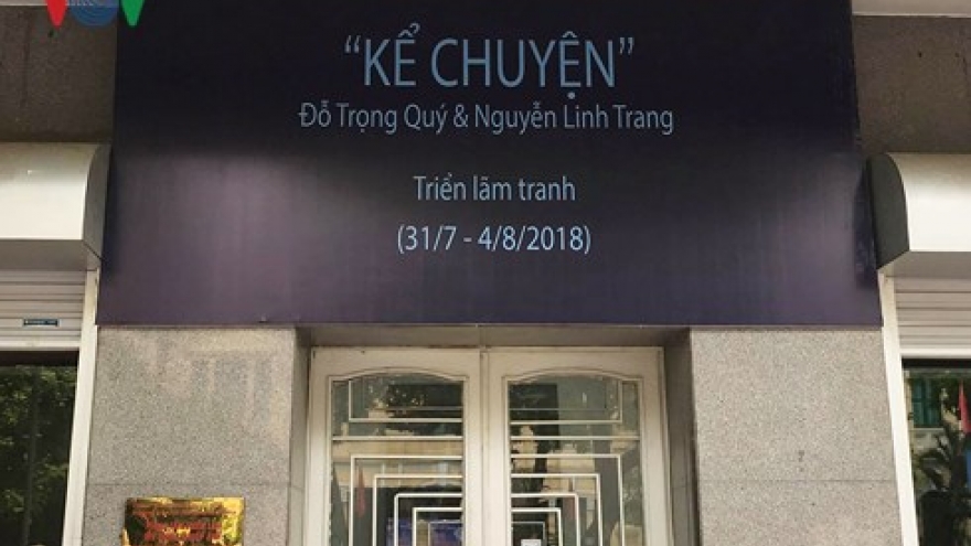 Young Vietnamese painters tell stories through their art