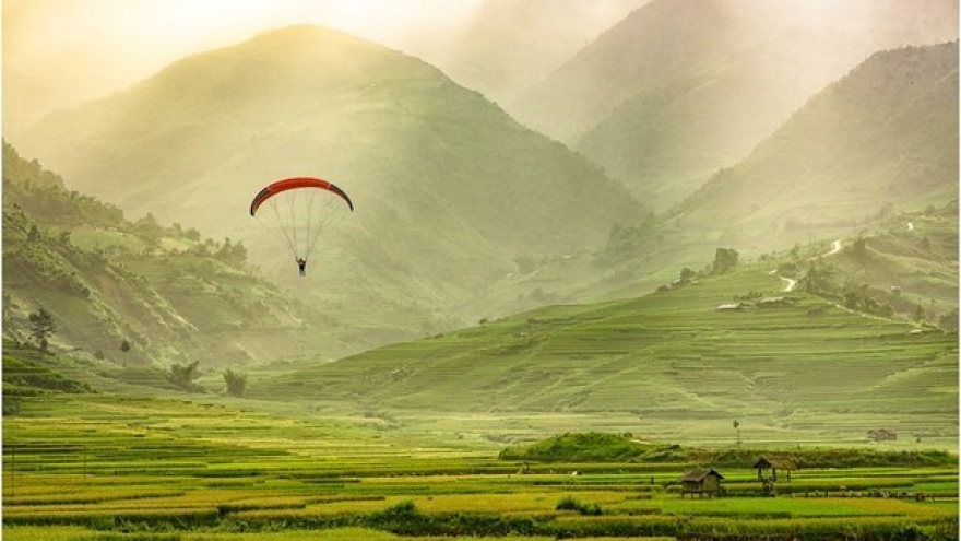 New destinations in Mu Cang Chai for paragliding lovers