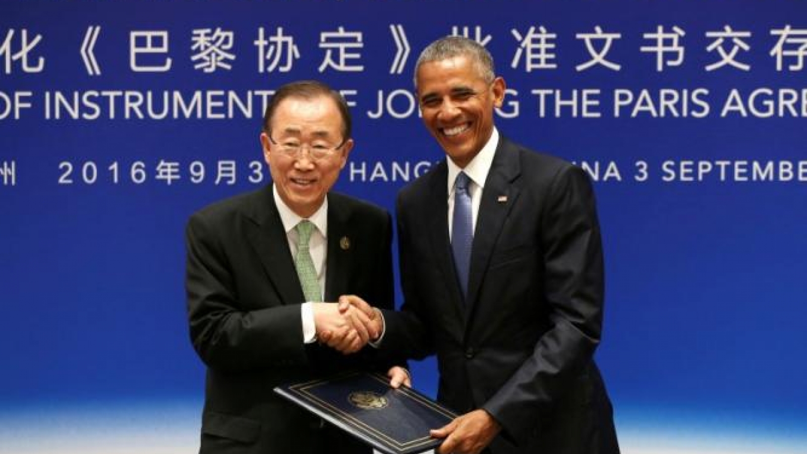 US, China ratify Paris climate deal, setting stage for G20