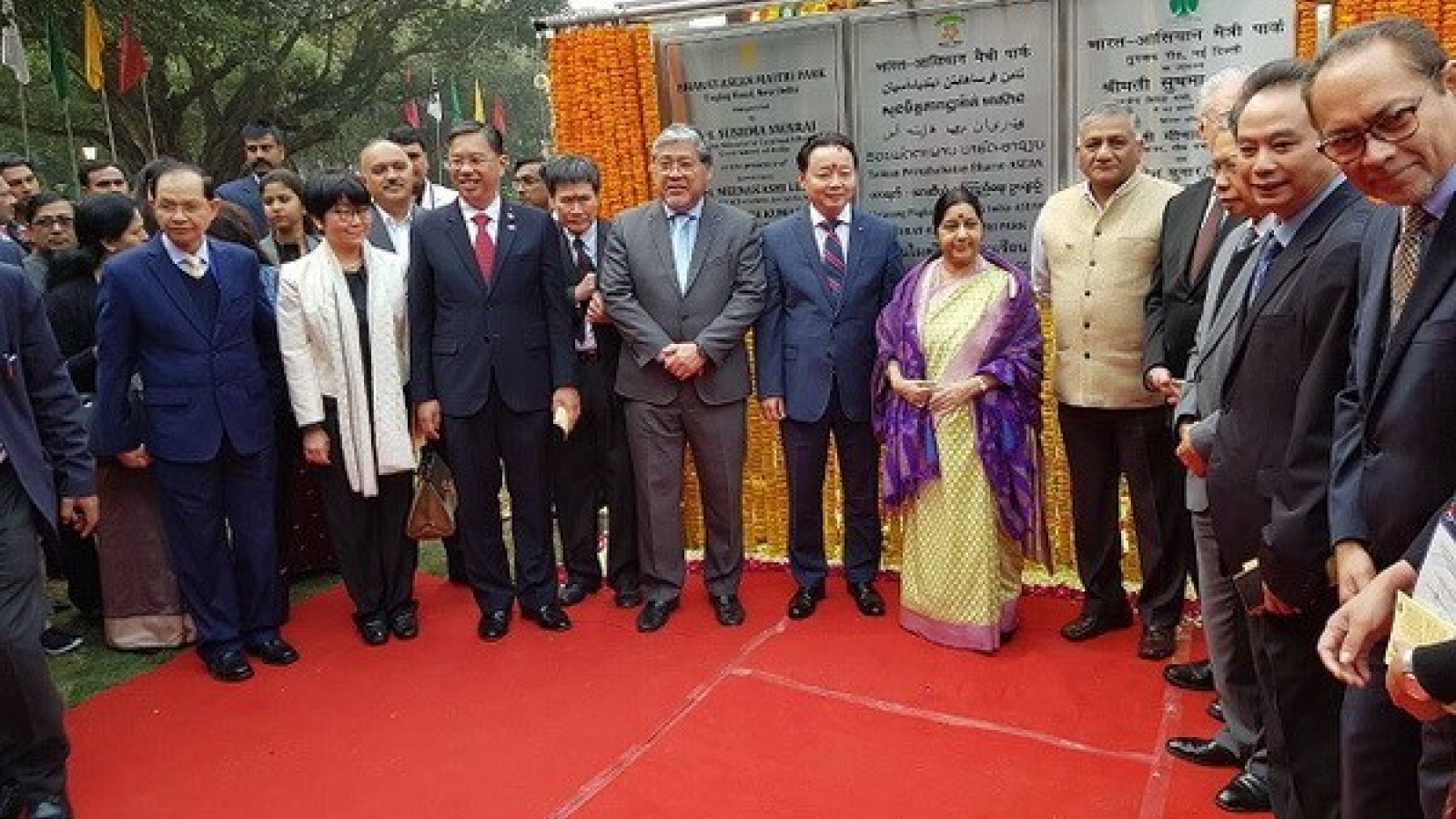 India-ASEAN friendship park inaugurated in New Delhi