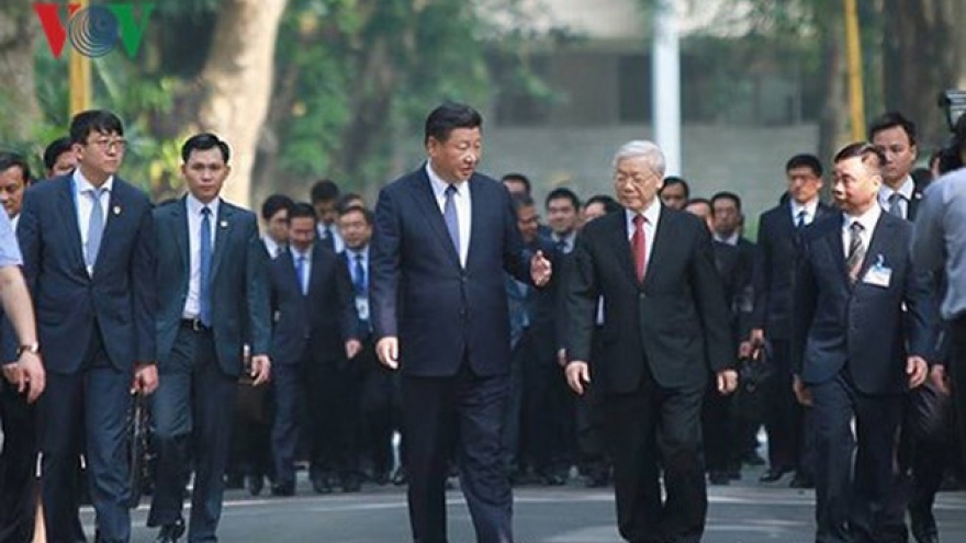 Vietnam, China Party leaders exchange New Year greetings