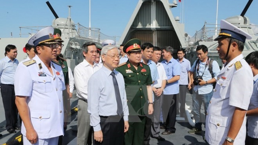 Party chief puts trust in naval force