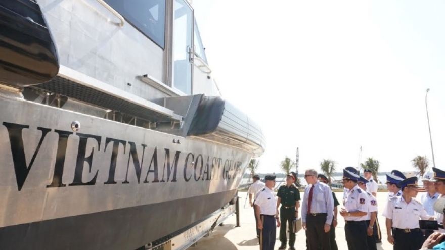 Vietnam's Coast Guard receives six US patrol boats