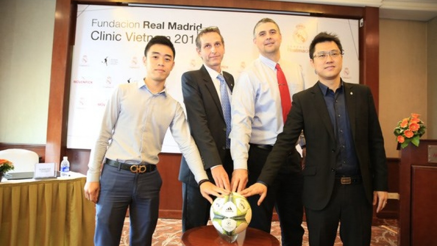 Real Madrid to hold footie camp in Hanoi