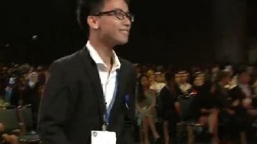 Vietnamese students win top honours at US science fair 
