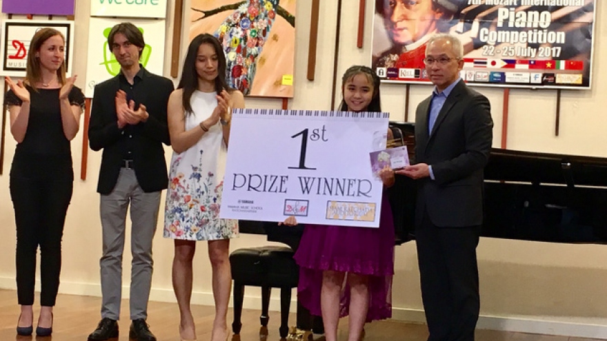 Young Vietnamese pianists perform well at Int'l Piano Competition 