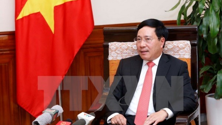 Deputy PM Pham Binh Minh gives interview on Vietnam-Cambodia relations