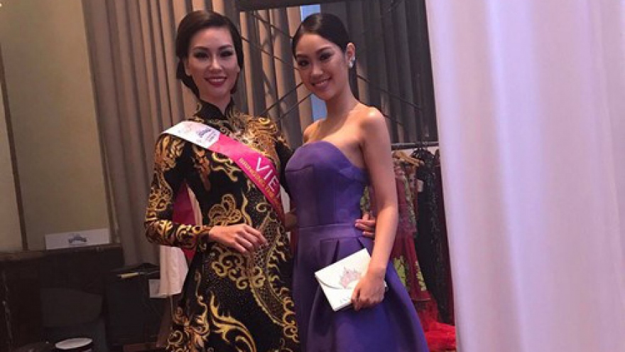 Vietnamese beauty wins best costume at Miss Tourism International