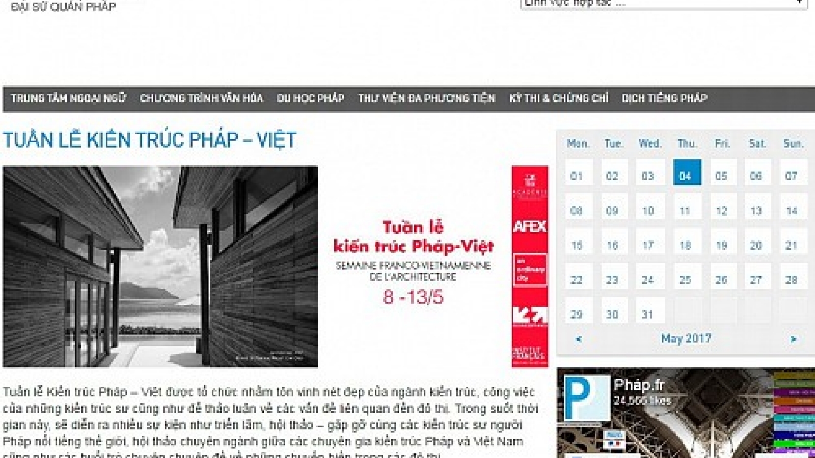 France-Vietnam architecture event to kick off next week