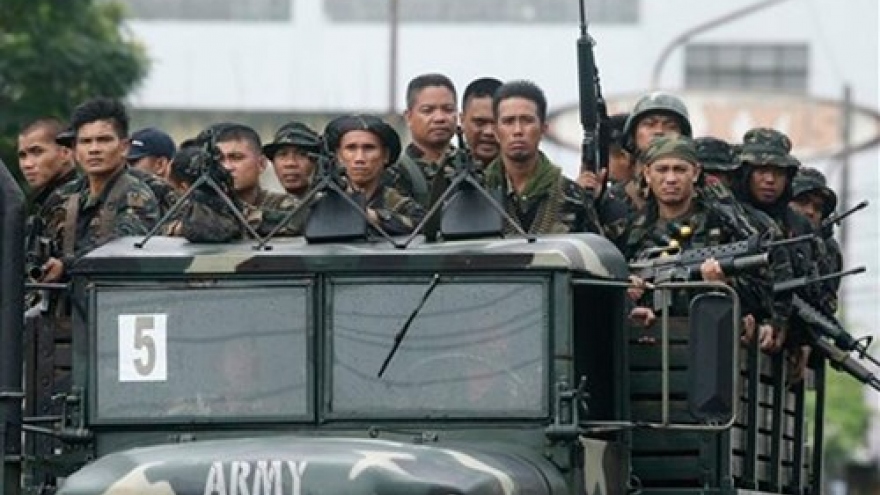 Philippine army kills 42 terrorists in south