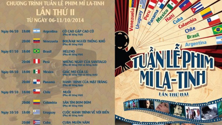 Latin American film week to premiere in Hanoi