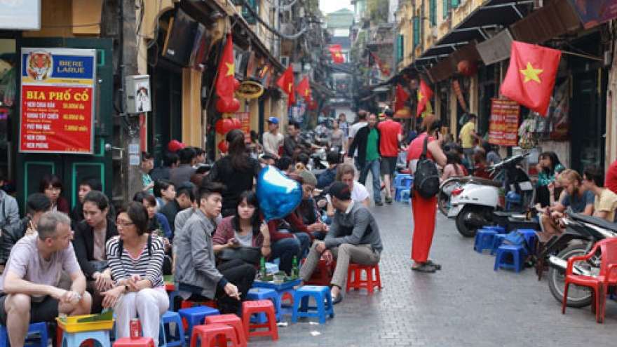 Life in the pedestrian streets of Hanoi’s Old Quarter
