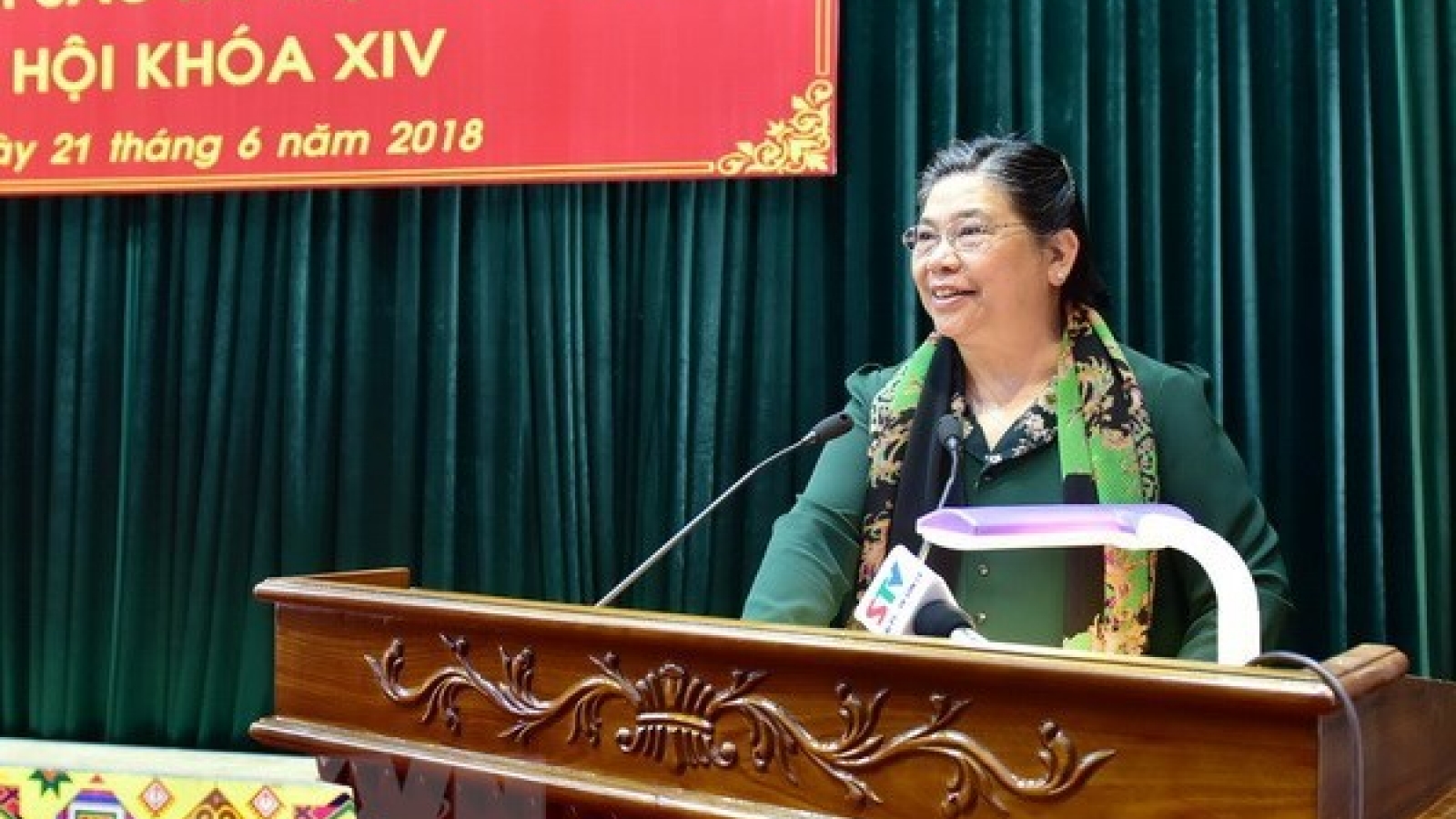 NA Vice Chairwoman meets voters in Son La