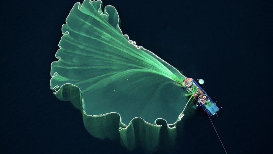VN photographer wins second prize at Int'l  Drone Photography Contest