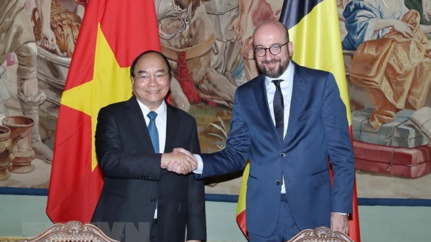 PMs hold talks on progress of Vietnam-Belgium relations