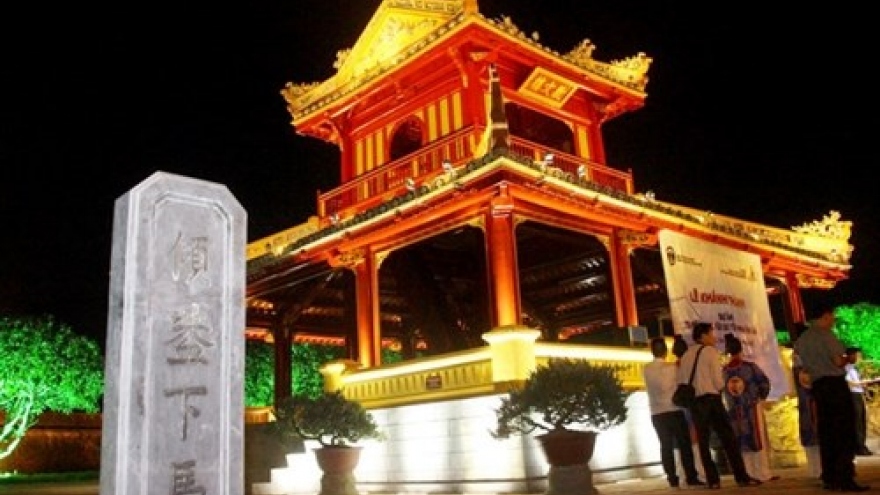 Hue pavilion gets facelift