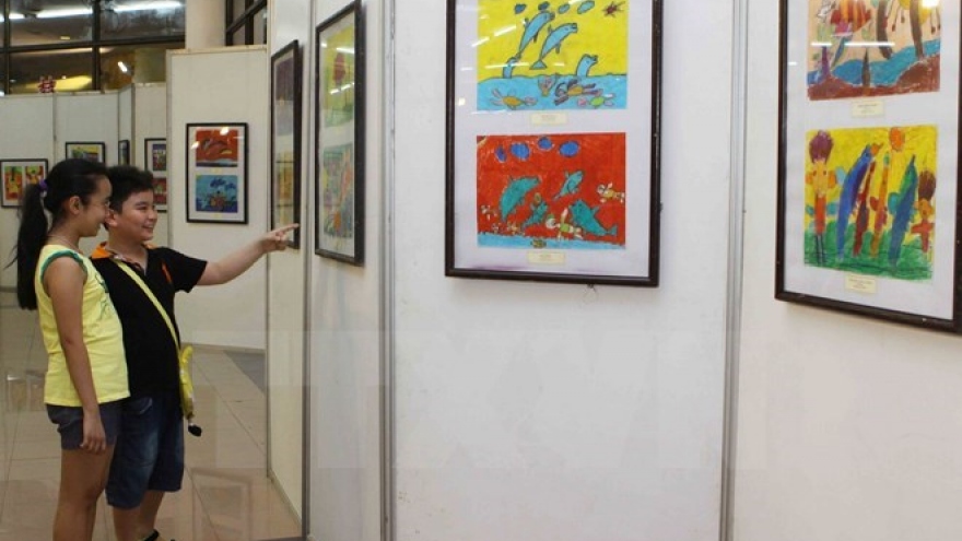 Vietnamese kids win 8 prizes in int’l drawing contest