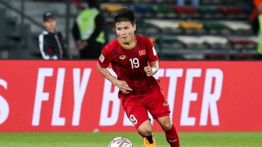 Quang Hai among top 10 best players after Asian Cup’s first round