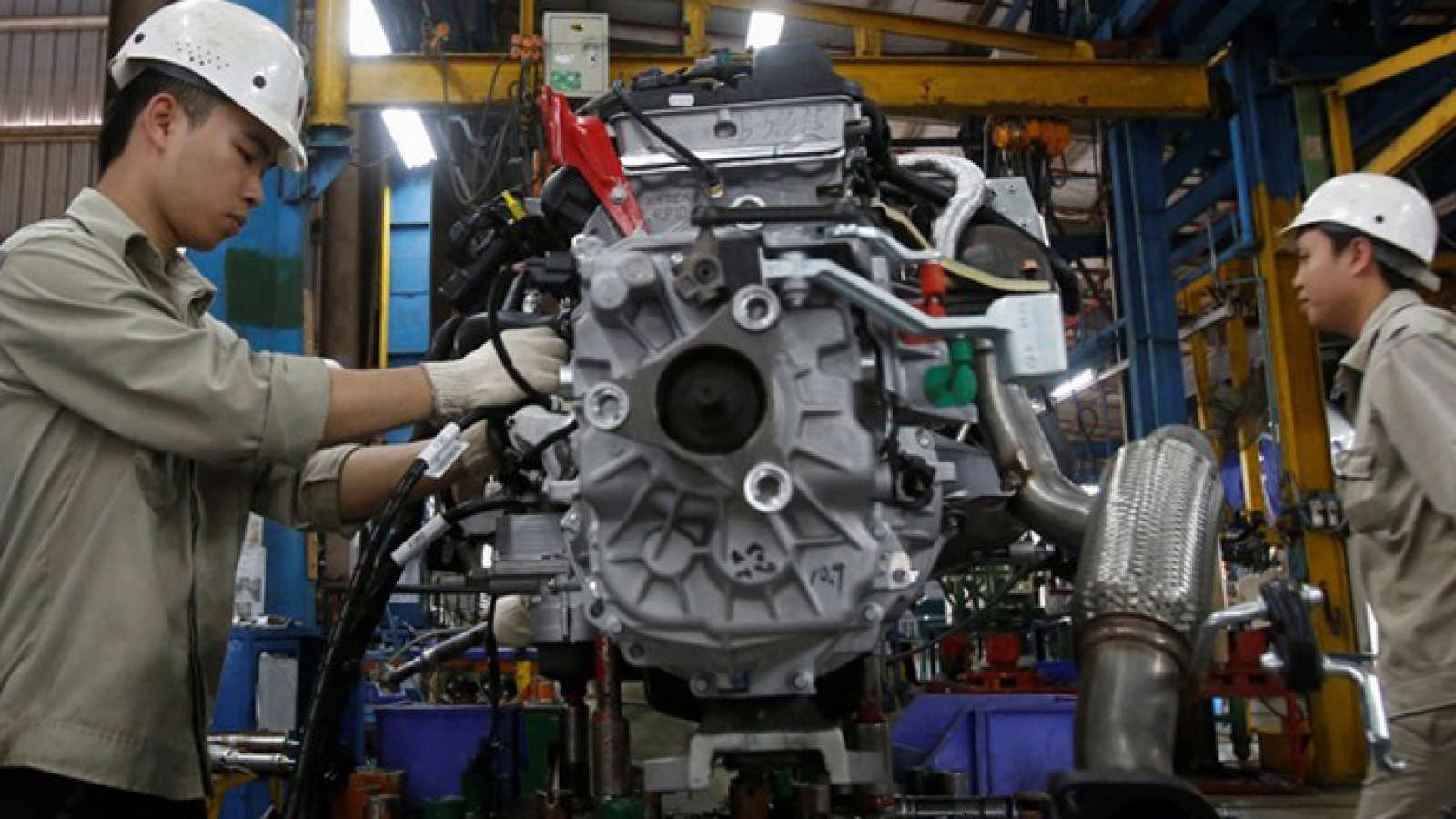PMI up but manufacturing still sluggish