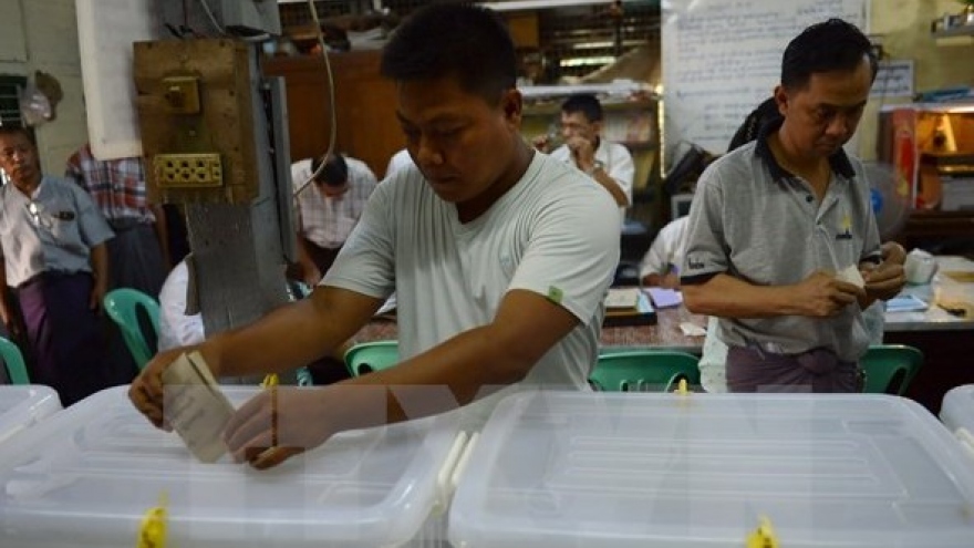 Myanmar goes to the polls