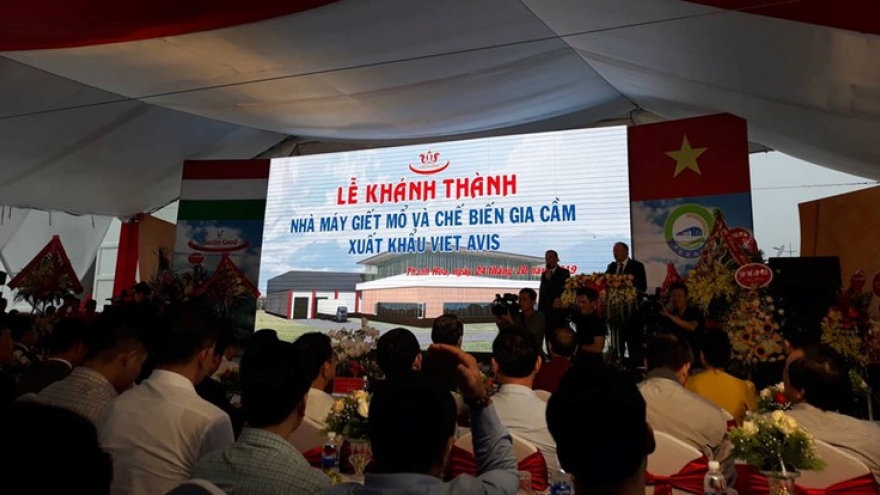 Thanh Hoa welcomes inauguration of modern poultry processing plant