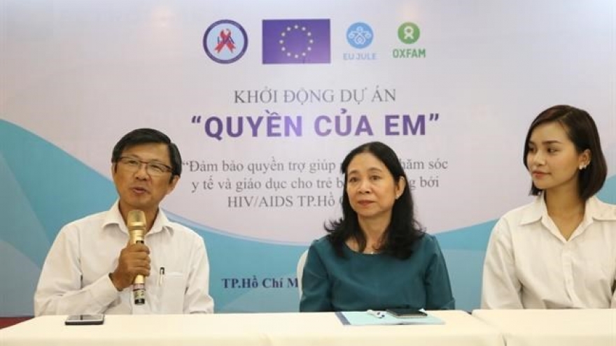 HCM City: Project launched to support children with HIV