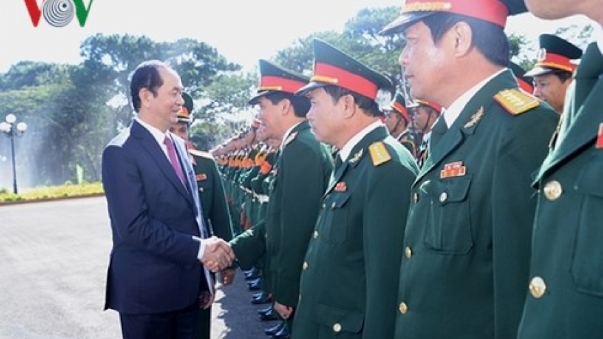 President Quang pays pre-Tet visit to Gia Lai