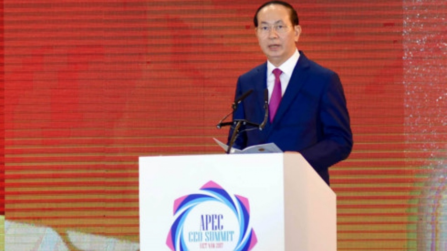 President addresses APEC 2017 CEO Summit