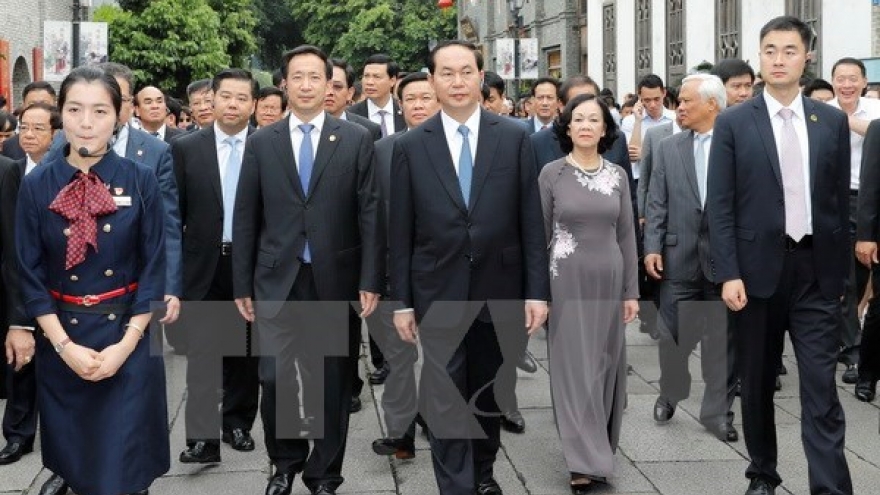 President takes trip to China’s Fujian province