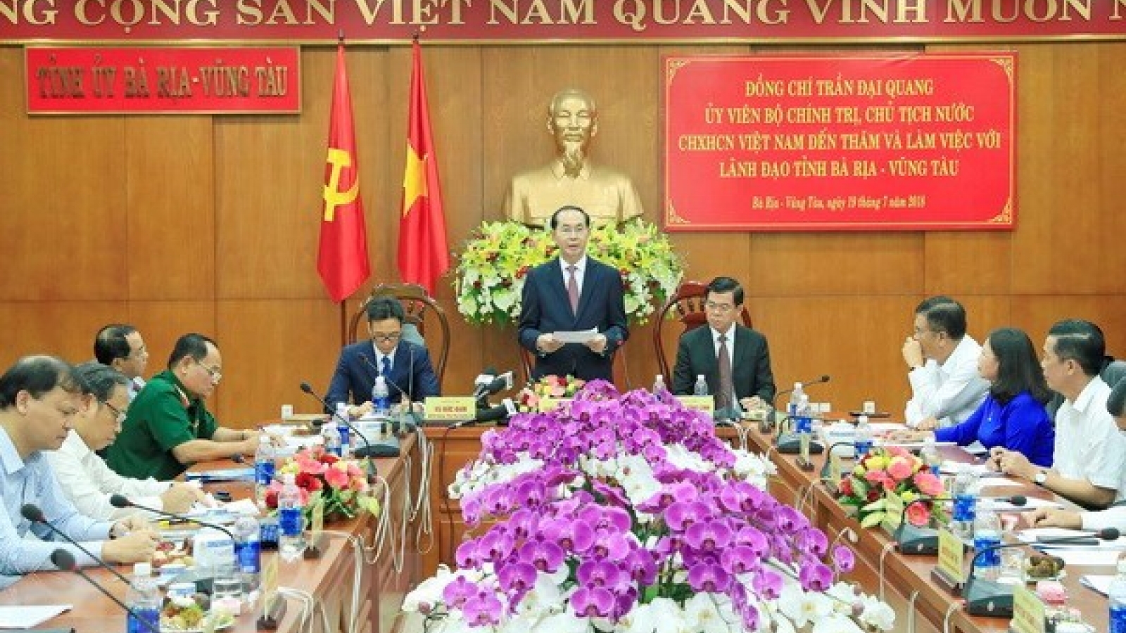 President urges Ba Ria-Vung Tau to use resources effectively
