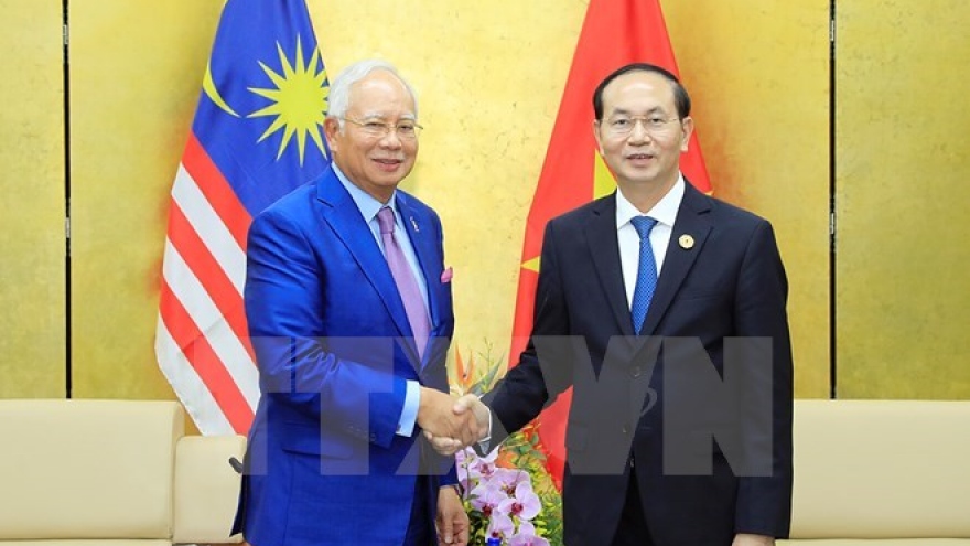 APEC 2017: President Tran Dai Quang meets Malaysian PM