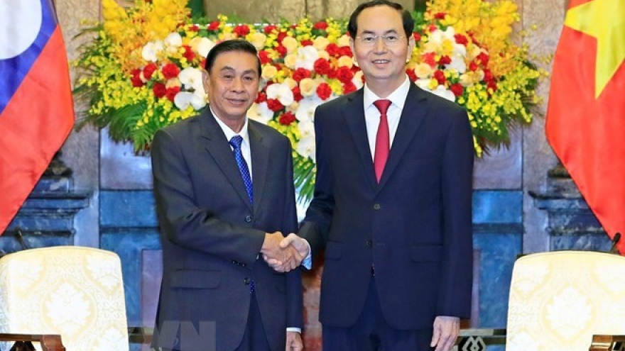 President hails cooperation between Presidential Offices of Vietnam and Laos