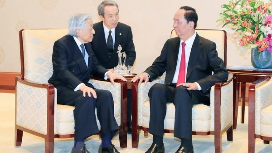 Japanese media highlights welcome ceremony for Vietnamese President