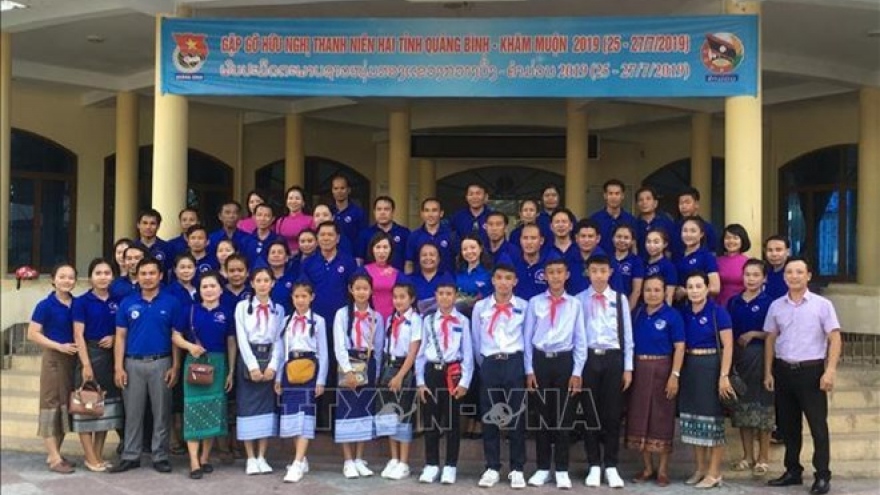 Quang Binh – Khammoune friendship youth meeting held