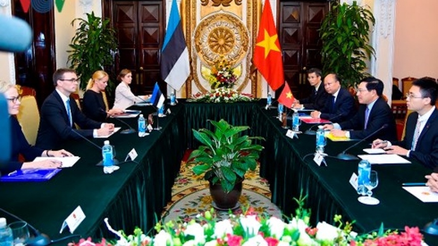 Vietnam, Estonia resolve to foster bilateral ties