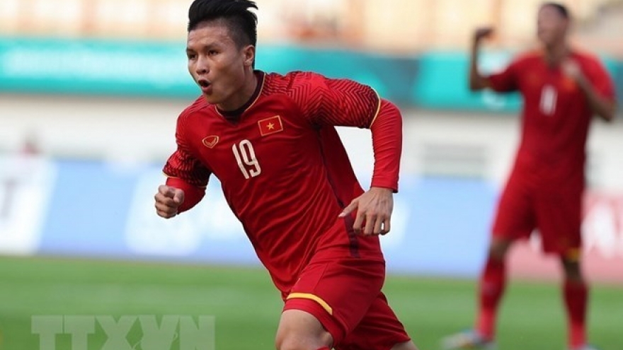 ASIAD 2018: Two Vietnam footballers listed in typical team of qualifying round