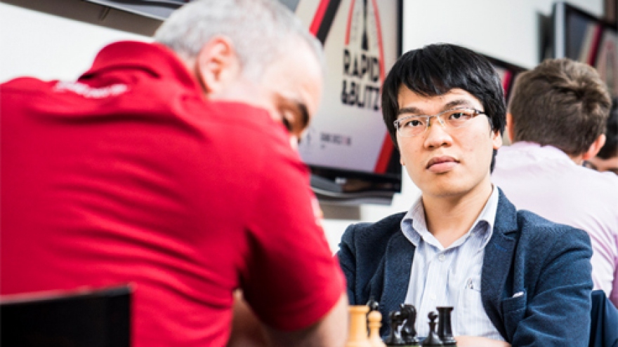 Quang Liem earns first win against Garry Kasparov