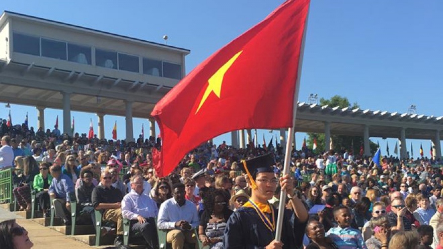 Quang Liem graduates from American University 