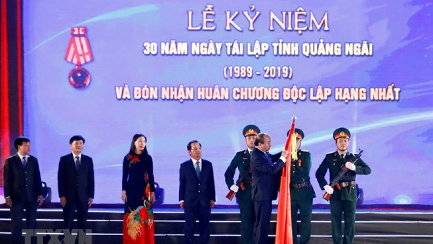 PM attends 30th anniversary of Quang Ngai’s re-establishment