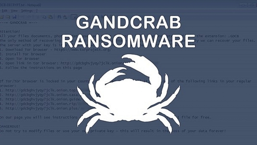Ransomware GandCrab attacks Vietnam